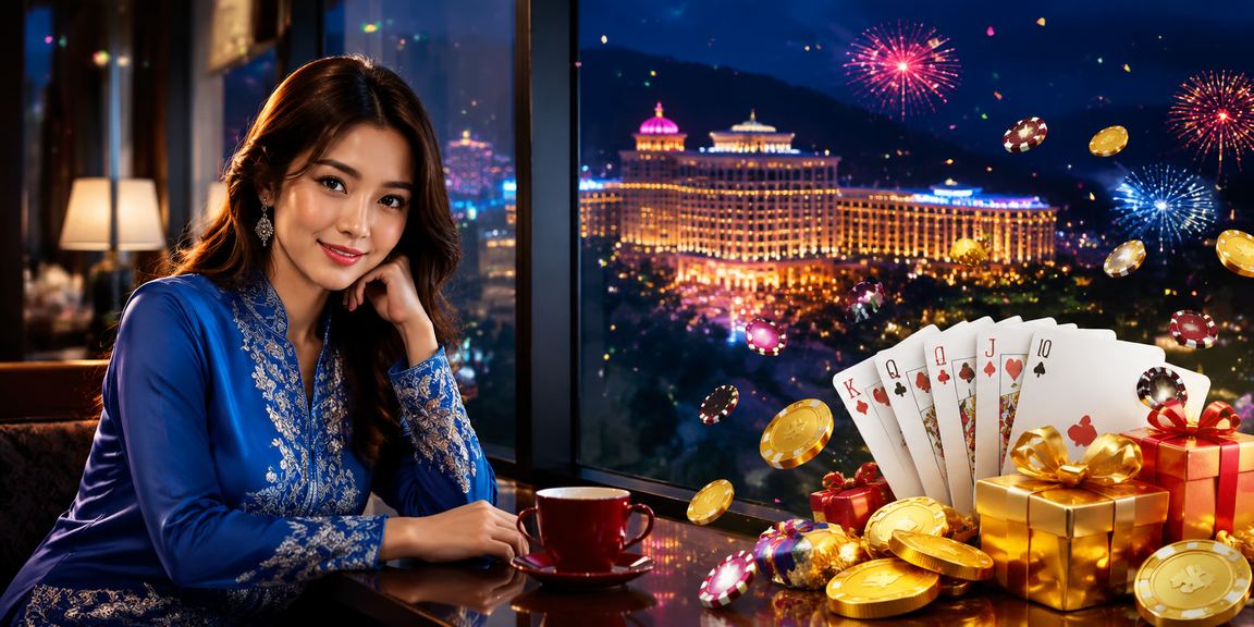 Permainan Rummy baju kurung di Genting Highlands dalam suasana 1902