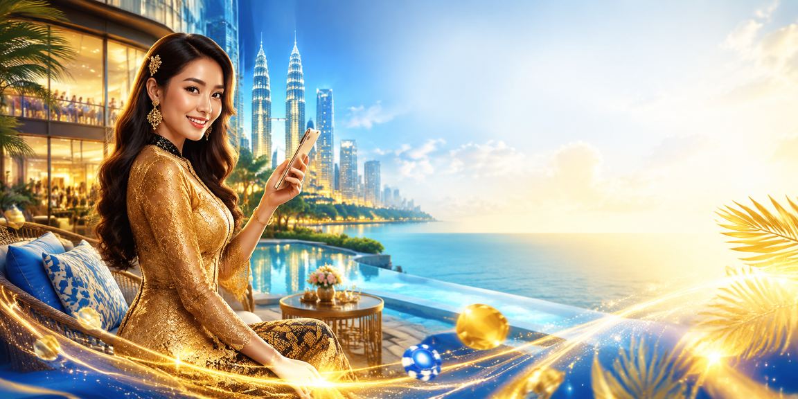 Pemain di Kuala Lumpur membuat deposit dalam pakaian tradisional melalui platform 1902