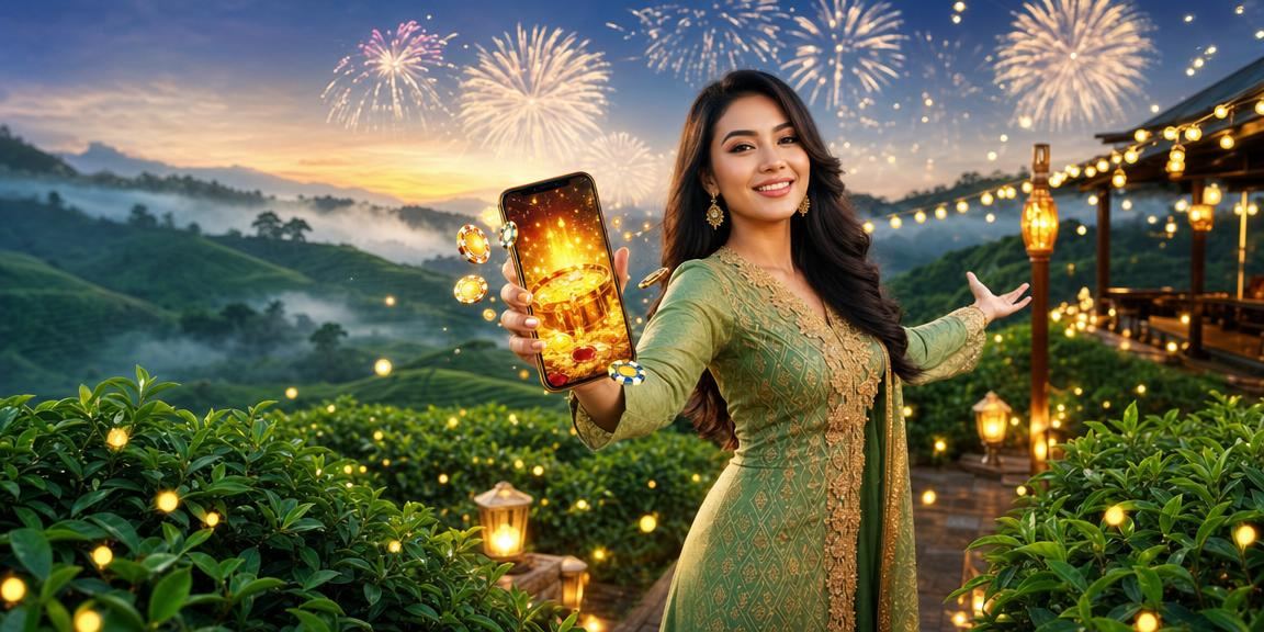 Pemain Malaysia menikmati permainan slot bertema Hari Raya di platform 1902